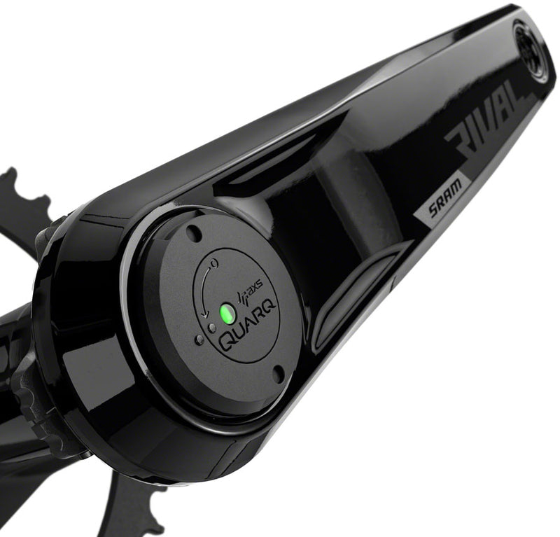 Load image into Gallery viewer, SRAM Rival 1 AXS Wide Power Meter Crankset - 160mm, 12-Speed, 40t, 8-Bolt Direct Mount, DUB Spindle Interface, Black, D1