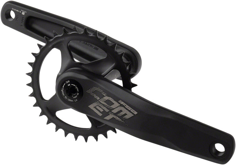 Load image into Gallery viewer, Full Speed Ahead Comet HD Modular 1x Crankset - 175mm, Shimano 12-Speed, 32t, Direct Mount, MegaExo Spindle, Black,