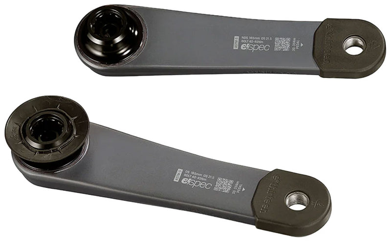 Load image into Gallery viewer, e*thirteen Helix Race Carbon e*spec Crankset - 165mm, Fazua Ride 60, 21.5mm Offset, Black