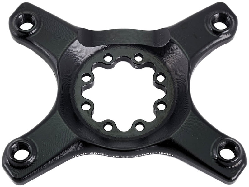 Load image into Gallery viewer, Cane Creek eeWings Chainring Spider - 4-Bolt, 110 and 80 Asymmetric BCD, 8-Bolt Mount Type, Shimano GRX 1x and 2x