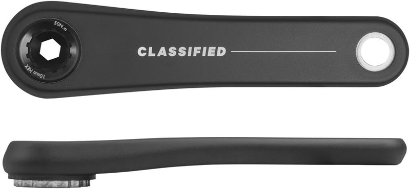 Load image into Gallery viewer, Classified Aero Gravel Crankset - 170mm, 30mm Spindle, Carbon, Black