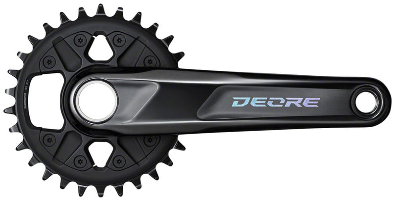 Load image into Gallery viewer, Shimano Deore FC-M6120-1 Crankset 175mm 12-Spd 32t Direct Mount Black