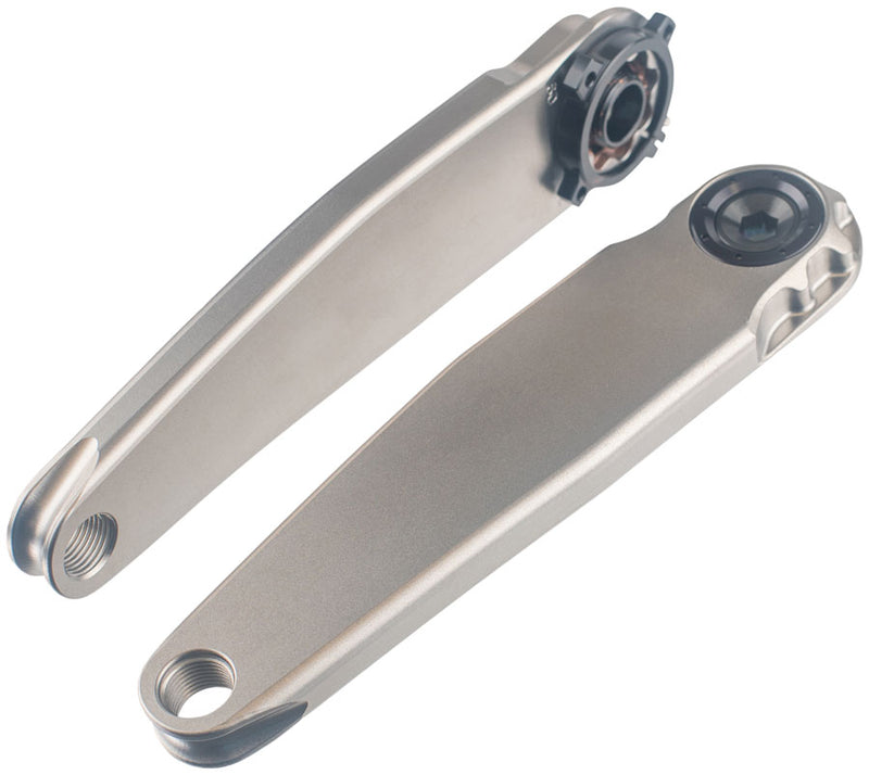 Load image into Gallery viewer, 5DEV RGXC Titanium Crankset - 165mm, 8-Bolt DM Chainring Interface, Raw Ti