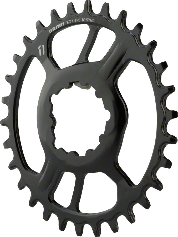Load image into Gallery viewer, SRAM X-Sync Chainring 30t SRAM Direct Mount 10-Speed Steel Black MTB Road
