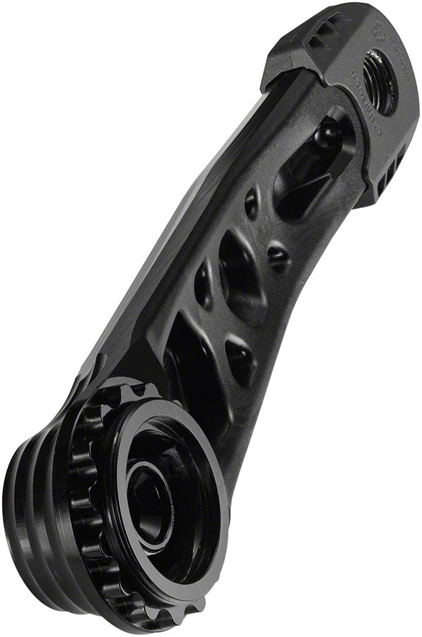 Load image into Gallery viewer, e*thirteen Helix Race Crankset - 175mm, 73mm, 30mm Spindle with e*thirteen P3 Connect Interface, Black