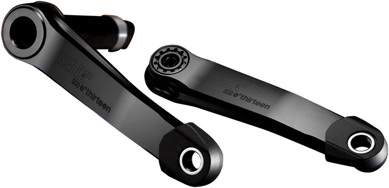 Load image into Gallery viewer, e*thirteen Helix Race Crankset - 175mm, 73mm, 30mm Spindle with e*thirteen P3 Connect Interface, Black