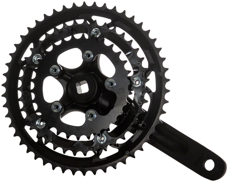 Load image into Gallery viewer, Samox R3s Crankset 170mm 10-Spd 50/39/30t 130/74 BCD Triple Chainring
