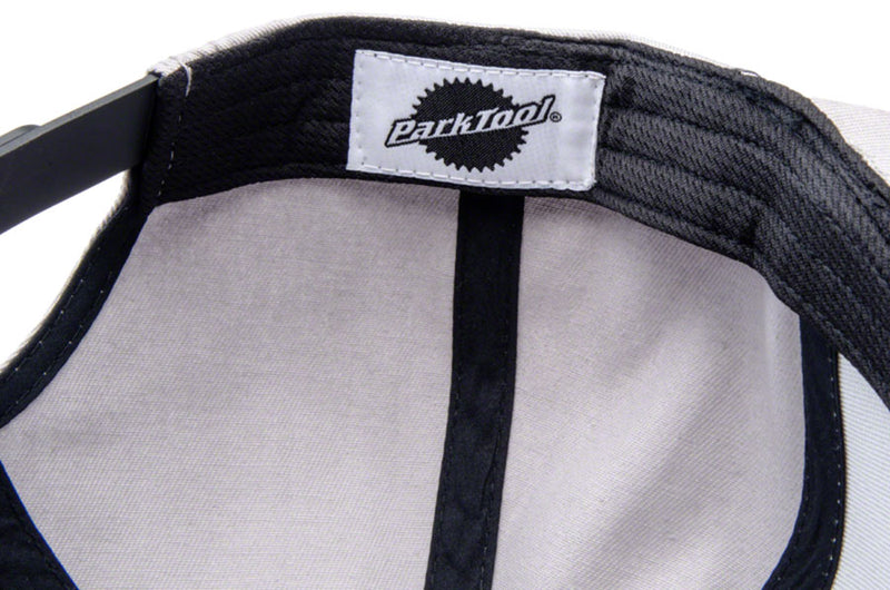 Load image into Gallery viewer, Park Tool HAT-10L Snapback Hat - Light Gray, Standard