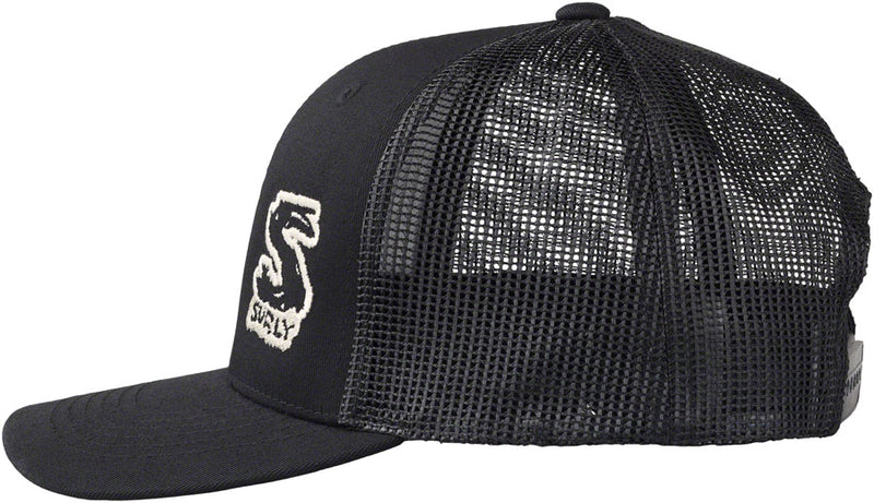 Load image into Gallery viewer, Surly Logo Snap Back Hat - Black, One Size