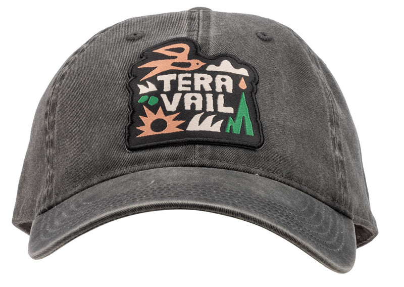 Load image into Gallery viewer, Teravail Artist Series: Joshua Noom Dad Hat - Charcoal, One Size