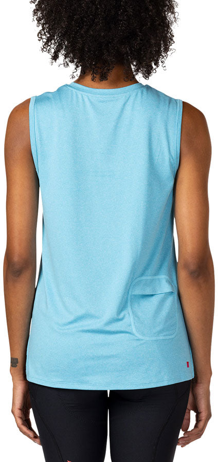 Load image into Gallery viewer, Terry Tech Tank - Horizon Blue Hummingbird, Small