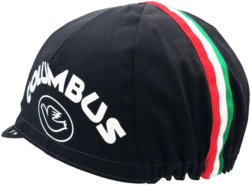 Load image into Gallery viewer, Cinelli Columbus Classic Cycling Cap - Black, One Size
