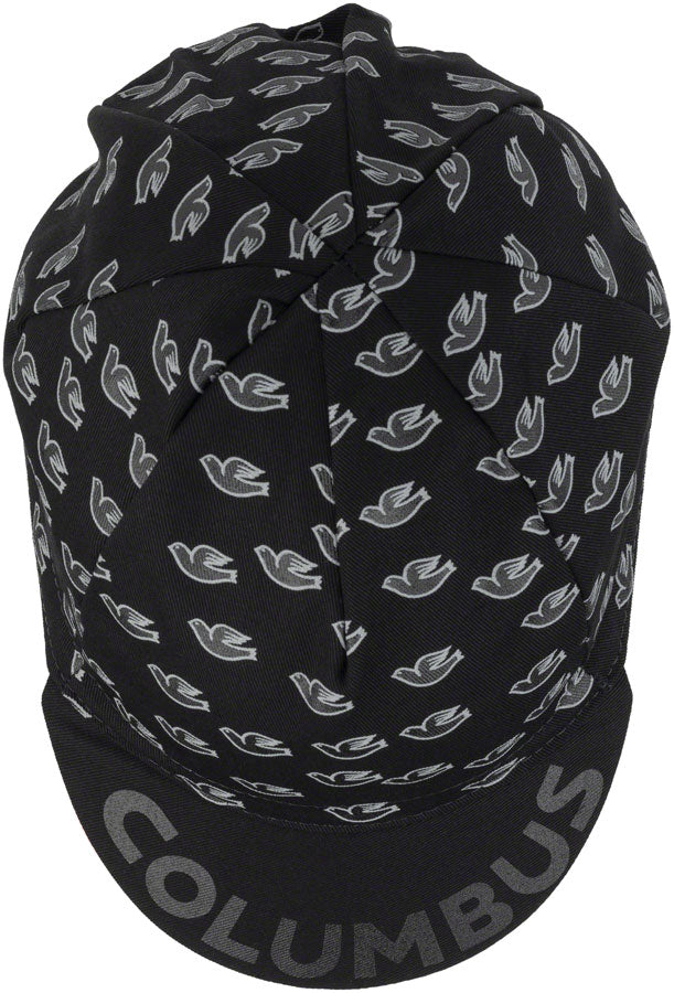 Load image into Gallery viewer, Cinelli Columbus Doves Cycling Cap - Black, One Size
