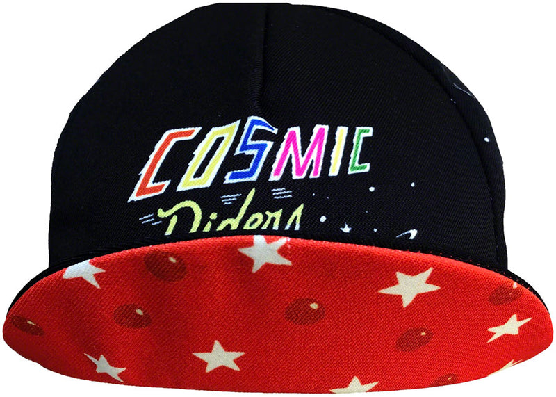 Load image into Gallery viewer, Cinelli Sergio Mora Cosmic Riders Cycling Cap - Black, One-Size
