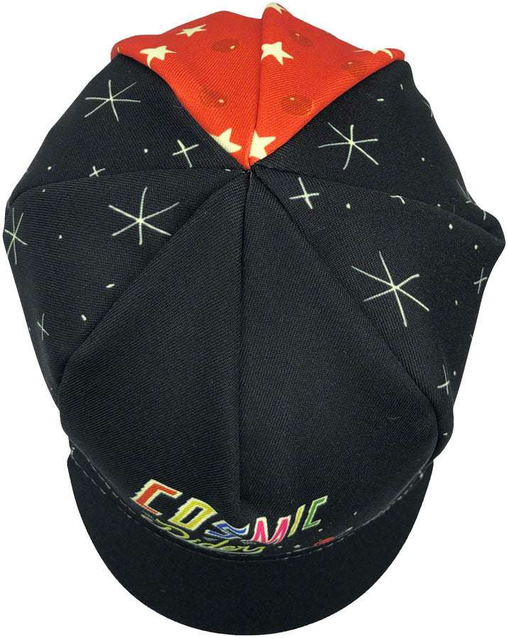 Load image into Gallery viewer, Cinelli Sergio Mora Cosmic Riders Cycling Cap - Black, One-Size
