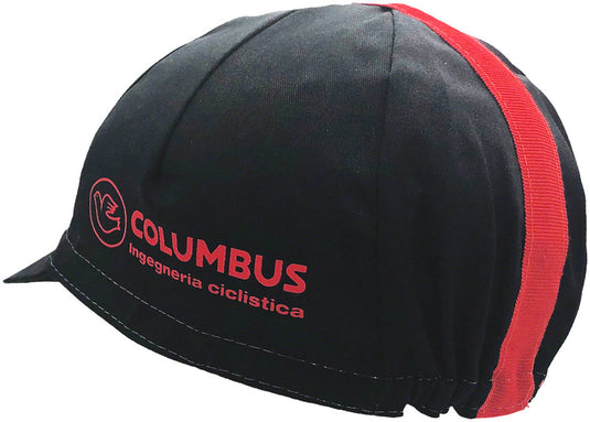 Cinelli Columbus Ingegneria Ciclistica Cycling Cap - Black/Red, One Size