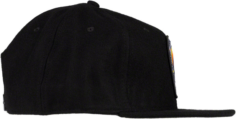 Load image into Gallery viewer, 45NRTH Winter Wonder Wool Snapback Hat - Black, Adjustable
