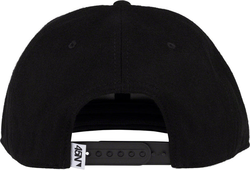 Load image into Gallery viewer, 45NRTH Winter Wonder Wool Snapback Hat - Black, Adjustable