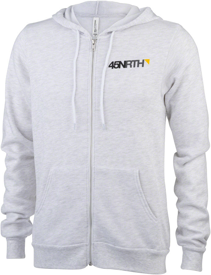 Load image into Gallery viewer, 45NRTH Winter Wonder Zip Up Hoodie - Unisex, Ash, Small