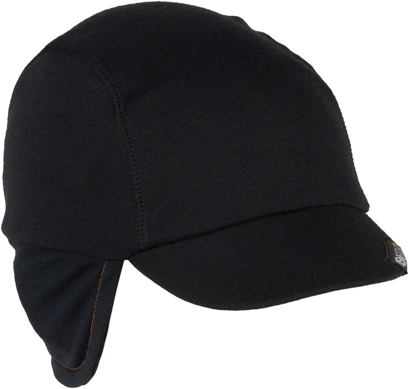 Load image into Gallery viewer, 45NRTH 2023 Greazy Cycling Cap - Black, Small/Medium