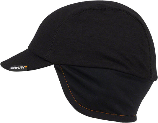 45NRTH 2023 Greazy Cycling Cap - Black, Small/Medium