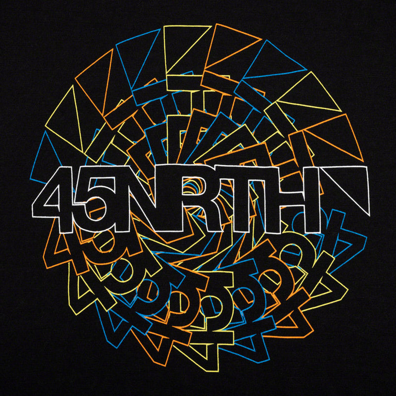 Load image into Gallery viewer, 45NRTH Rune Wool T-Shirt - Unisex, Black, X-Large