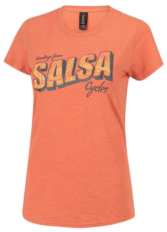 Load image into Gallery viewer, Salsa-Greetings-T-Shirt-Women's-Casual-Shirt-X-Large-CL9556