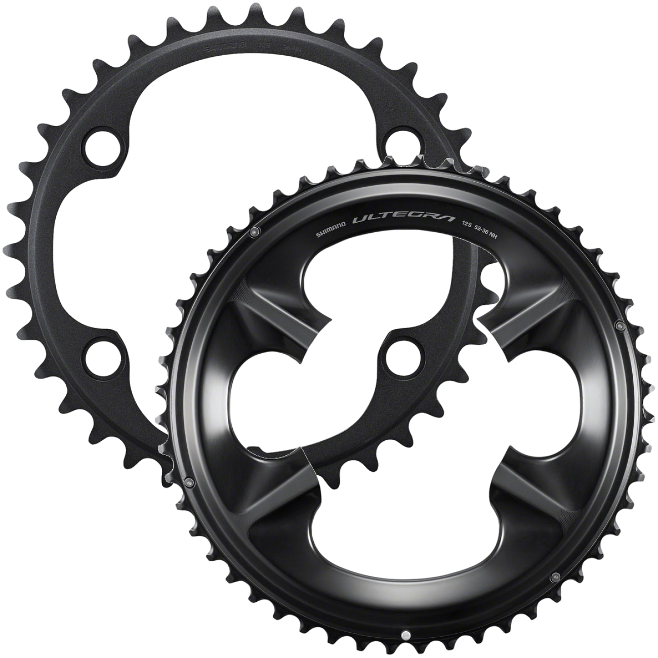 Shimano Ultegra R8100 12-Speed Chainrings Bundle 36t & 52t Shimano Ultegra R8100 12-Speed Chainrings Bundle 36t & 52t
