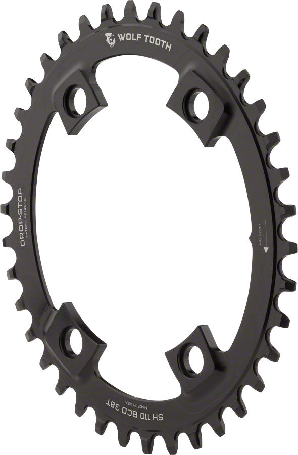 Load image into Gallery viewer, Wolf-Tooth-Elliptical-Shimano-110-Asymmetric-BCD-Chainrings-Chainrings-CR0633