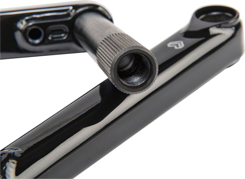 Load image into Gallery viewer, Eclat Spire 2-Piece Crankset 170mm RHD/LHD Steel Single Speed Black
