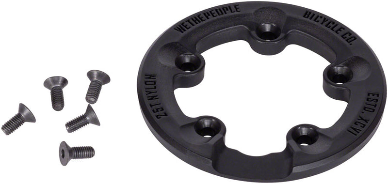 Load image into Gallery viewer, We The People Paragon Sprocket Guard - For use with 25t Sprocket, Black
