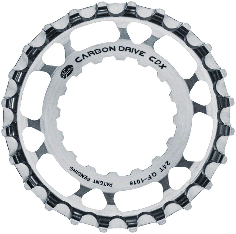 Load image into Gallery viewer, Gates Carbon Drive CDX CenterTrack Front Sprocket - 24t, For Bosch GEN 2