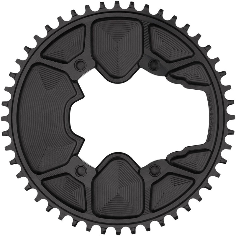 Load image into Gallery viewer, Wolf Tooth Aero Direct Mount 1x Chainring - 46t, 4-Bolt, Drop-Stop ST, Compatible with Shimano Dura-Ace R9200/R9200-P