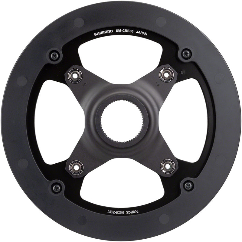 Load image into Gallery viewer, Shimano STEPS SM-CRE80 Chainring with Double Chainguide, 50mm Chainline, 44t