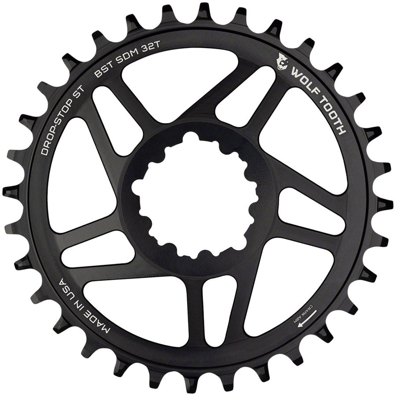 Load image into Gallery viewer, Wolf Tooth Elliptical Direct Mount Chainring - 30t, SRAM 3-Bolt DM, Drop-Stop ST, For SRAM Boost Cranks, Requires HG+