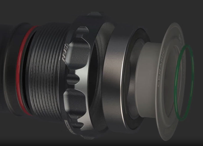 Load image into Gallery viewer, Wolf Tooth MK0 Bottom Bracket - English (BSA), 68/73mm, For 24mm Spindle, Shadow Gray