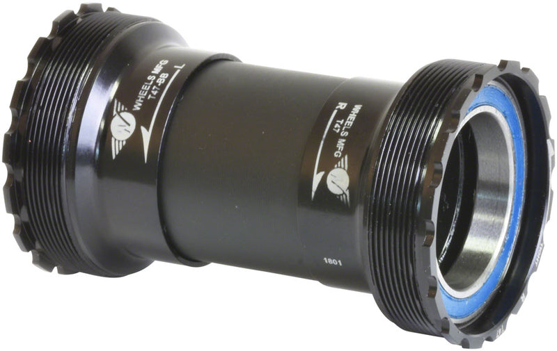 Load image into Gallery viewer, Wheels Manufacturing Inboard ABEC-3 Bearings T47 Bottom Bracket | SRAM DUB 29mm