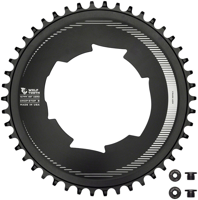 Load image into Gallery viewer, Wolf-Tooth-Aero-107-BCD-Chainrings-for-SRAM-Chainrings-DMCN0480