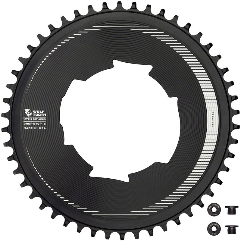 Load image into Gallery viewer, Wolf-Tooth-Aero-107-BCD-Chainrings-for-SRAM-Chainrings-DMCN0479