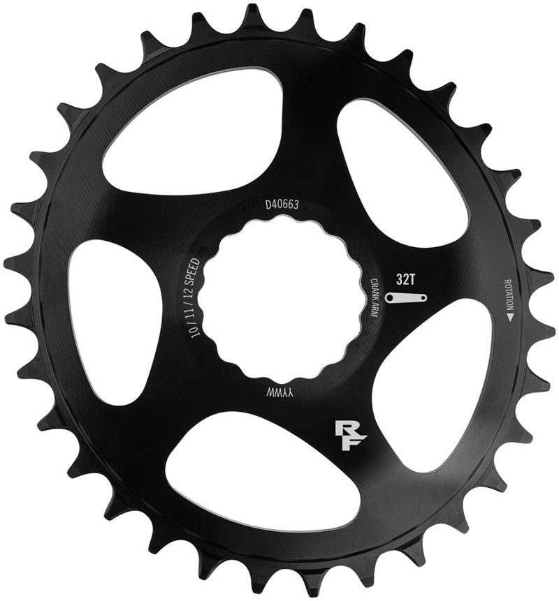 Load image into Gallery viewer, RaceFace Narrow Wide Oval Chainring 32t Direct Mount CINCH 10/11/12-Spd Aluminum