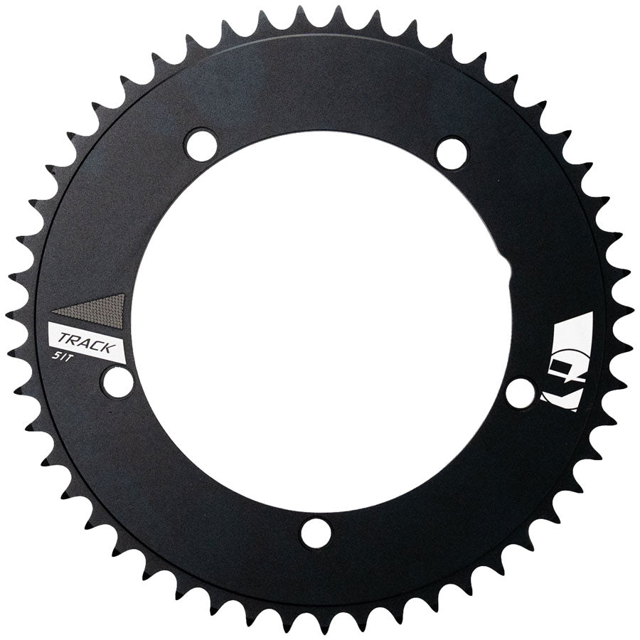 Vision NS Track 51T Alloy Chainring - 7075-T6 CNC, 144BCD, 5H