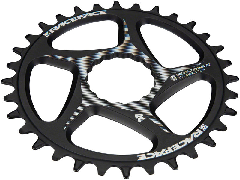 Load image into Gallery viewer, RaceFace Direct Mount Wide Chainring - 34t, DM CINCH, For Shimano 12-Speed HG+ Compatible Chain, Black