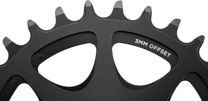 Load image into Gallery viewer, Cane Creek Direct Mount Chainring - 32t, 8-Bolt Direct Mount, 3mm Offset, Black
