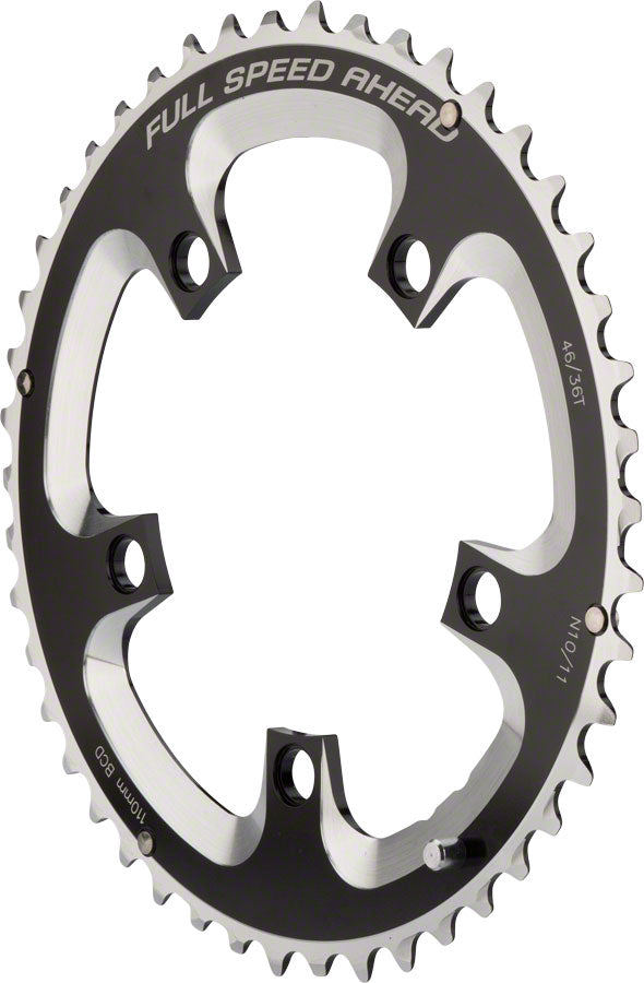 Load image into Gallery viewer, High-Performance Aluminum Road Chainring Bundle 50t & 34t, 110 BCD, 10/11-Speed, Flawless Shifting