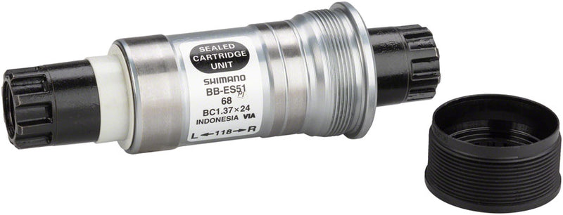 Load image into Gallery viewer, Shimano-BB-ES51-Bottom-Bracket-68mm-Octalink-V2-Bottom-Bracket-CR4716-Bicycle-Bottom-Brackets
