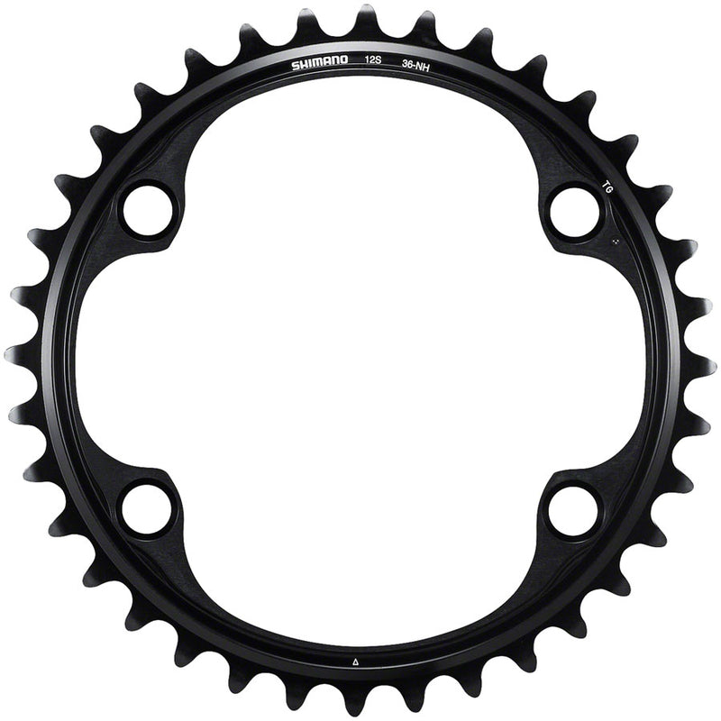 Load image into Gallery viewer, Shimano Dura-Ace FC-R9200 12-Speed Aluminum Chainrings Bundle - 36t & 52t, Asymmetric 110 BCD, Lightweight High-Performance Cycling Components