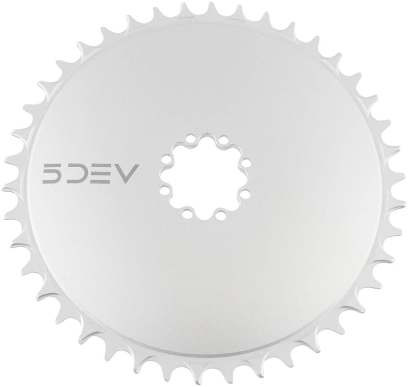 Load image into Gallery viewer, 5DEV-Chainring-42t-8-Bolt-DM-7mm-Offset-CNRG2337-Direct-Mount-MTB-Chainrings
