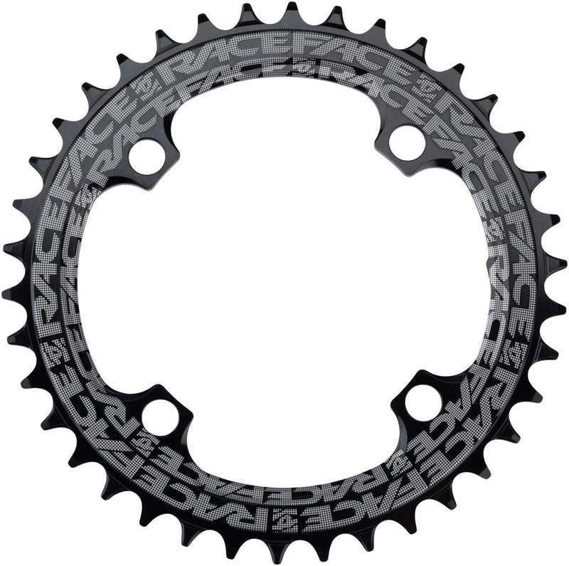 Load image into Gallery viewer, RaceFace Narrow Wide Chainring 38t 104 BCD 9/10/11/12-Speed Aluminum Black