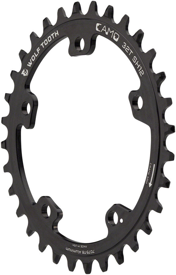 Load image into Gallery viewer, Wolf-Tooth-CAMO-Aluminum-Hyperglide-Chainrings-Chainrings-CR8112