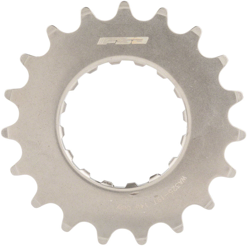Load image into Gallery viewer, Full Speed Ahead WA325 eBike Sprocket for GEN 2 Bosch - 19t, 2.5mm Offset, Stainless Steel, Polished Silver
